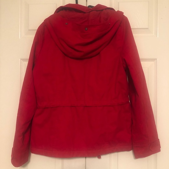 Hollister Red & Plaid Winter Jacket Size Large - Picture 2 of 4